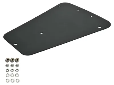 Produktbild von Wandhalterung Heidelberg, ohne Kabelhalterung - Edelstahl anthrazit (RAL 7016)