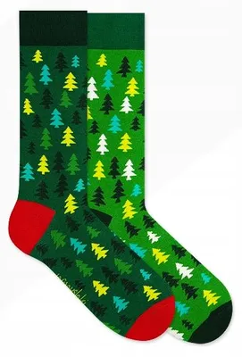 Produktbild von Nanushki Xmas Trees Bunte Weihnachtssocken für Damen Herren