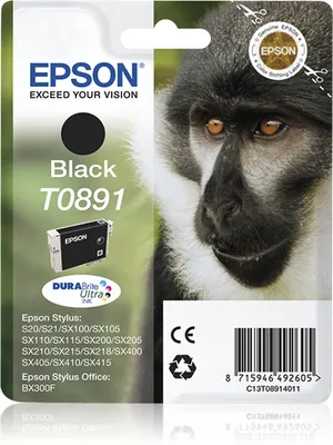 Produktbild von Epson Monkey T0891 Druckerpatrone 1 Stück(e) Original Schwarz