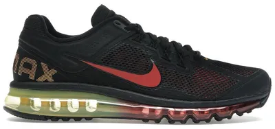 Produktbild von Nike Air Max 2013 Black Laser Orange University Red - EU 44
