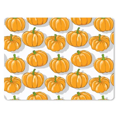 Produktbild von MuchoWow® Mauspad Mousepad Herbst - Kürbis - Muster 23x19 cm - Mousepads - Maus Mat - Pad - Mausunterlage - Schreibtischunterlage - Mauspad