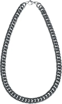 Produktbild von etNox hard and heavy Halskette Herren Panzerkette silberfarben 60 cm