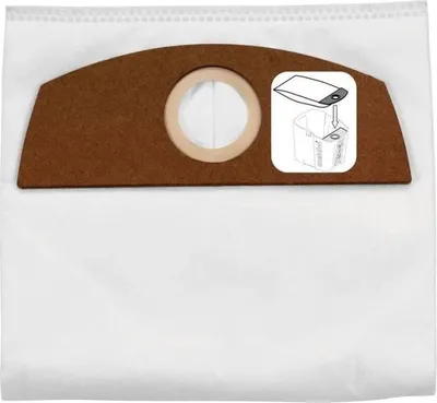 Image de Sacs Filtrants Aspirateur, Non-Tissé, METABO, Pour Poussière Fine, Lot de 5
