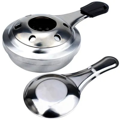 Produktbild von Rahmenverstellbarer Mini-Ofen Edelstahlbrenner fuer Outdoor-Rucksackreisen Picknick Wandern Camping oder Haushaltsofen fuer Fondue-Mini-Hot-Pot