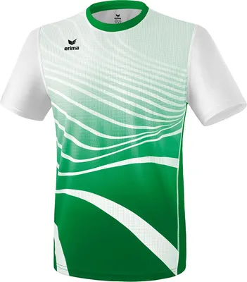 Produktbild von Erima Leichtathletik T-Shirt Laufshirt Sport T-Shirt Kinder grün weiß Gr 128