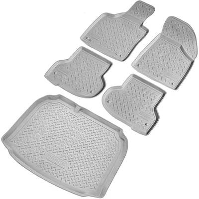 Produktbild von Fußmatten & Kofferraumwanne Set passend für  Audi A3 8P + Sportback | 2003-2012