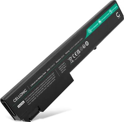 Immagine prodotto di CELLONIC 1x Batteria per PC portatile Compatibile con HP EliteBook 8740w, EliteBook 8540w, EliteBook 8540p, AV08XL – (4400mAh, 14.4V)