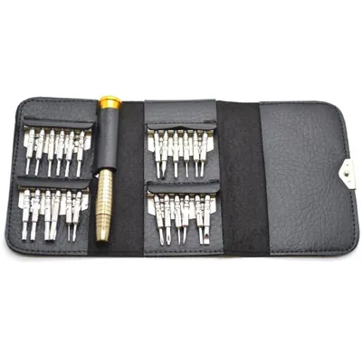 Produktbild von MMOBIEL Profi Reparaturwerkzeug-Kit 25-teilig für Smartphone, Laptop, Tablet, MacBook inkl. Pentalobe, Torx & Phillips Schraubendrehern