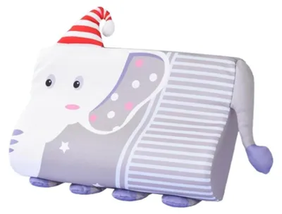 Produktbild von Kinderkissen Elefant 60x40 cm Ergonomisch Memory Schaum Waschbar