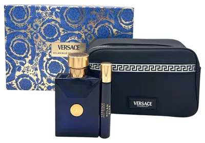 Produktbild von Versace Dylan Blue EDT Herrenparfüm-Set, 3-teilig, Marke: Versace - EAN: 8011003