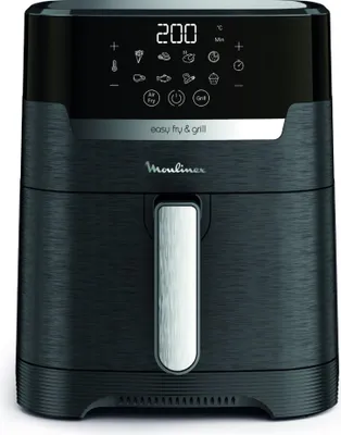 Zdjęcie produktu dla Moulinex EZ505810, Frytkownica na gorące powietrze, 4,2 l, Pojedyńczy, Czarny, Dotyk, Autonomiczny
