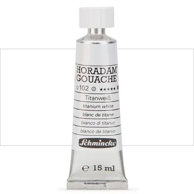 Produktbild von Schmincke HORADAM Gouache 15 ml Tube - 102 Titanweiß