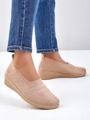 Zdjęcie produktu dla Royalfashion Mokasyny damskie na niskim koturnie Epoles, rozmiar 38