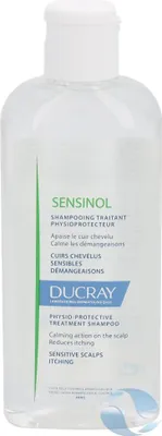Produktbild von Ducray SENSINOL, Frauen, Nicht-professionell, Shampoo, Empfindliches Haar, Alle Farben, 200 ml