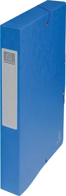 Image de EXACOMPTA 50402E EXACOMPTA Boîte de classement, carton, largeur de dos 40 mm, bleu