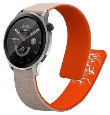 Produktbild von kwmobile Ersatzarmband kompatibel mit 22mm Amazfit Bip 6 / Bip 5 Unity / Bip 5 / GTS 3 / Balance 2 / Helio Strap Armband - Fitnesstracker Silikon Band