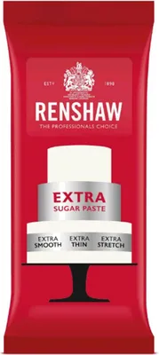 Produktbild von RENSHAW Fondant Extra 1 kg - weiß