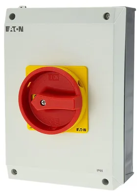 Produktbild von Eaton T5B-4-15682/I4/SVB, Kippschalter, 6P, Rot, Weiß, Gelb, IP65, 160 mm, 204 mm