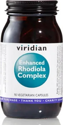 Productafbeelding van Verbeterd Rhodiola Complex, 90 capsules (Complex van rozemarijn met adaptogenen)