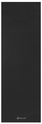 Produktbild von Gaiam Yoga-Matte - Schwarz - 4 mm - Anti-Rutsch