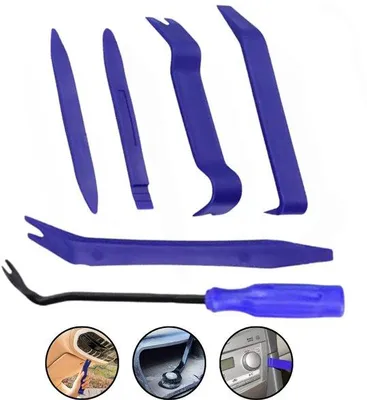 Immagine prodotto di Kit di smontaggio auto, 6 pezzi, estrattori in plastica per interni