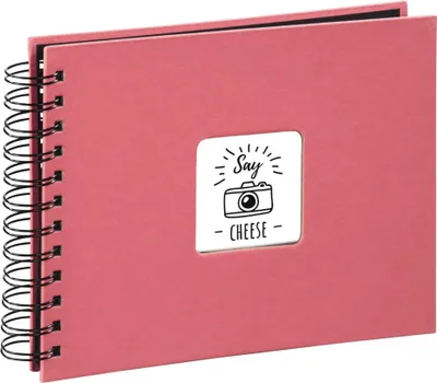 Produktbild von Hama Spiral-Album Fine Art 24x17 cm, 50 schwarze Seiten, Flamingo