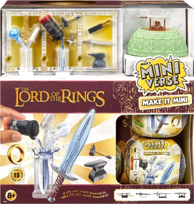 Produktbild von Miniverse Make it Mini Lord of the Rings, 8 Jahr(e), Mehrfarbig, Kunststoff, Harz