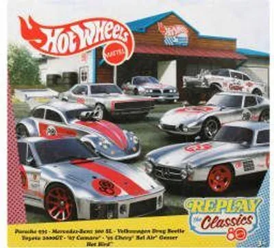 Zdjęcie produktu dla Hot Wheels MATTEL® 80th Anniversary Silver Serie - Limitowana edycja próbna
