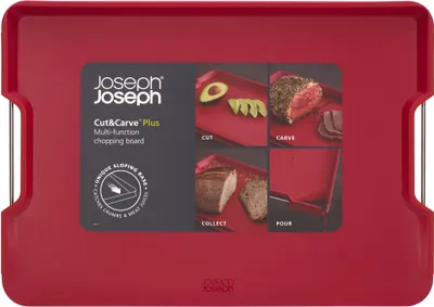 Obrázok produktu pre Joseph Joseph  Cut & Carve Plus Schneidebrett (Extragroß) - Rot