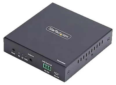 Produktbild von StarTech.com HDMI KVM Transmitter over IP-Netzwerk für IH2006 Produktreihe, 4K 60Hz, Tastatur/Video/Maus, Treiberlos, mit Montagesatz, Sender für 4K HDMI KVM Extender, Transmitter, Kabelgebunden, 3840 x 2160 Pixel, 60 Hz, Schwarz, Metall