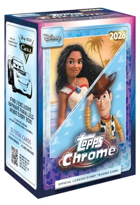 Produktbild von Topps Chrome Disney 2026 Value Box Collectible Cards SET OF 8 PACKETS