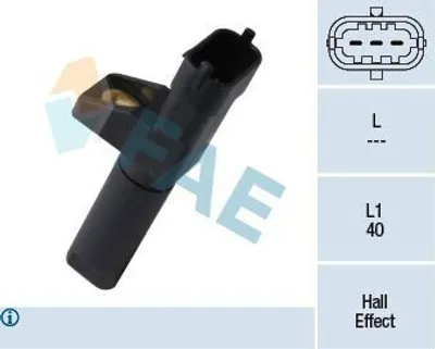 Produktbild von FAE 79357 Kurbelwellensensor Impulsgeber passend für MERCEDES-BENZ C-Klasse Limousine (W204)