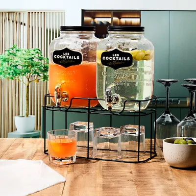 Produktbild von Doppelter Getränkespender für Bistros (2 x 4 l)