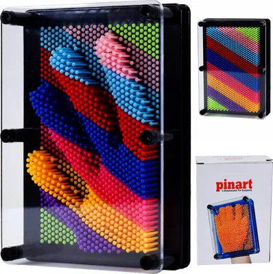 Obrázok produktu pre Lolex | Pinart-board - 3d - Kreatívna - Hra na odbúranie stresu - Pin Art