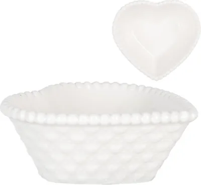 Image de Clayre & Eef Bol 25 ml Blanc Céramique