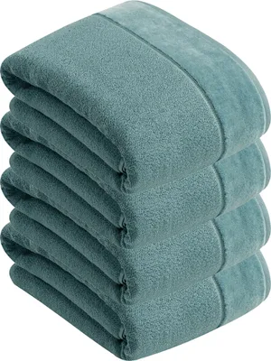 Produktbild von 4er Pack Badetuch Pure von der Marke Vossen 100 x 150 cm