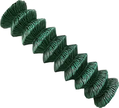 Produktbild von V2Aox PVC-ummantelter Maschendrahtzaun in grün, Draht Ø 2,8 mm, Maschenweite 60 x 60 mm, Viereckgeflecht,, Höhe:100 cm, Länge:25 m