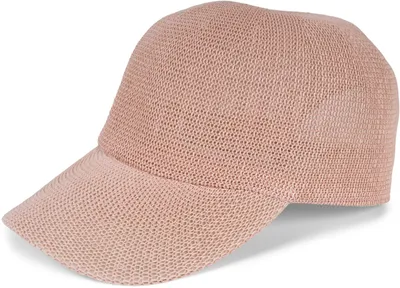 Produktbild von styleBREAKER Papierstroh Baseball Cap einfarbig | luftiges Sommer Basecap mit Metallschnalle verstellbar | Uni Cap mit Schweißband für Damen und Herren
