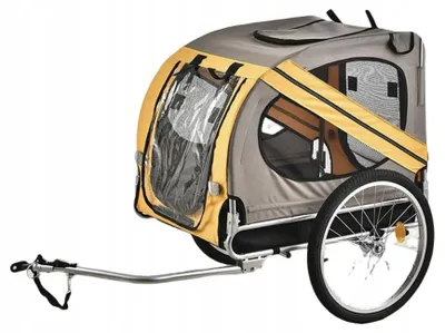 Zdjęcie produktu dla Przyczepka Rowerowa Na Rower Dla Psa Solidny Transporter 40Kg