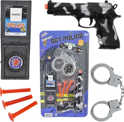 Produktbild von Spielzeug Polizei Set - 6teilig