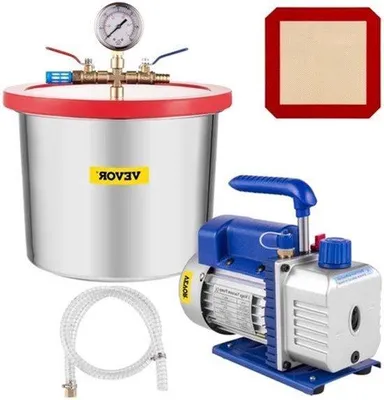 Produktbild von Luftreinigungspumpe - Luftreinigungspumpe Klimaanlage - Luftreinigungskammer - Luftreinigungskammer mit Pumpe - Klimaanlagenpumpe - 4 CFM - 3 Gallonen - Selbstreinigung