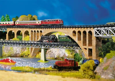 Produktbild von Faller 282924 - 1/220 / Z Steinbogenbrücke - Neu