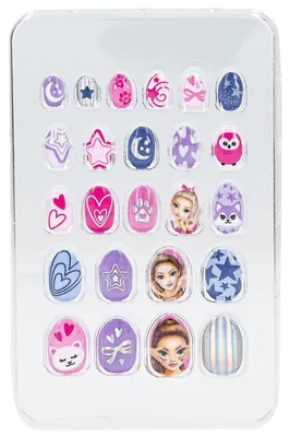 Zdjęcie produktu dla Sztuczne paznokcie Top Model BEAUTY&ME samoprzylepne 13815A