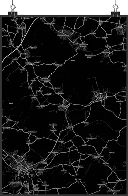 Produktbild von Mr. & Mrs. Panda Bild Bad Münder am Deister DIN A5 - Geschenk, Stadt, Wandbild, kunstdruck poster, Wanddeko, Deko, Dorf Karte Landkarte Map Stadtplan, drucke