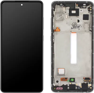 Produktbild von Samsung, LCD Bildschirm Original Touchscreen – Awesome White für Samsung Galaxy A52s, Weiß