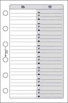 Produktbild von Timer Adressen 32 Blatt 81x126mm Packung mit 5 Stück