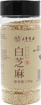 Produktbild von Sanfeng Geröstete Weisse Sesamsamen 130g