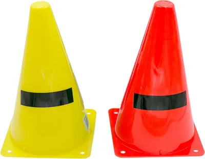 Image de Cône de soustraction Naranja Fluor 23Cm