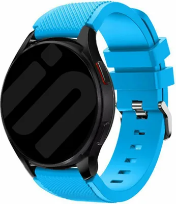 Produktbild von Strap-it Samsung Galaxy Watch 6 - 40mm Silikon Armband (Hellblau)