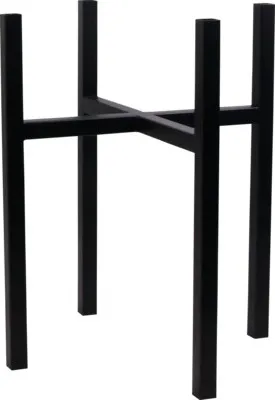 Produktbild von Pflanzenständer Lafiora Ø 26,5 H 25 cm Metall schwarz
